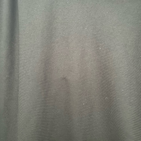 Halogen Black Ruched Blouse SZ L - Picture 2 of 5